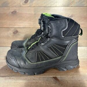 RefrigiWear Extreme Hiker Mens size 10 shoes Black Waterproof BOA Work boots